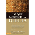 La Lo que nos dice la Biblia - Paperback