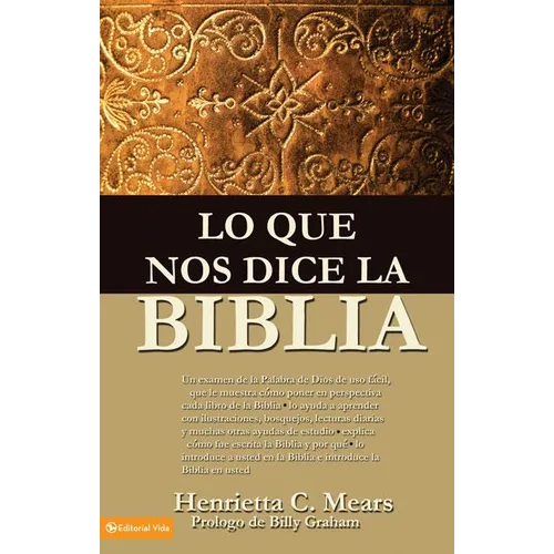 La Lo que nos dice la Biblia - Paperback