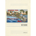 Vintage Lined Notebook Greetings from Leesburg, Florida - Paperback