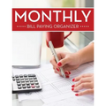 Monthly Bill Paying Organizer - Paperback