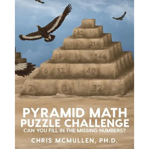 Pyramid Math Puzzle Challenge: Can you fill in the missing numbers? - Paperback