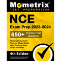 NCE Exam Prep 2023-2024 - 650+ Practice Test Questions, National Counselor Secrets Study Guide with Step-By-Step Video Tutorials: [4th Edition] - Paperback