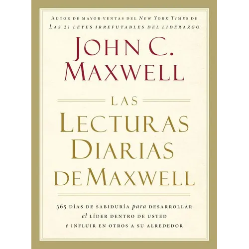 Las Lecturas Diarias de Maxwell - Hardcover