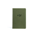 KJV Thinline Bible, Olive Leathertouch - Imitation Leather