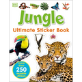 Ultimate Sticker Book: Jungle: More Than 250 Reusable Stickers - Paperback