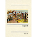 Vintage Lined Notebook Greetings from Yosemite National Park - Paperback