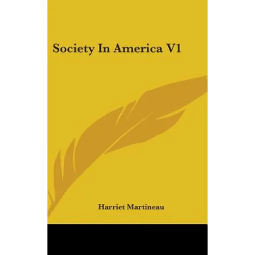 Society In America V1
