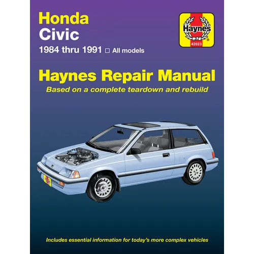 Honda Civic 1984-91 - Paperback