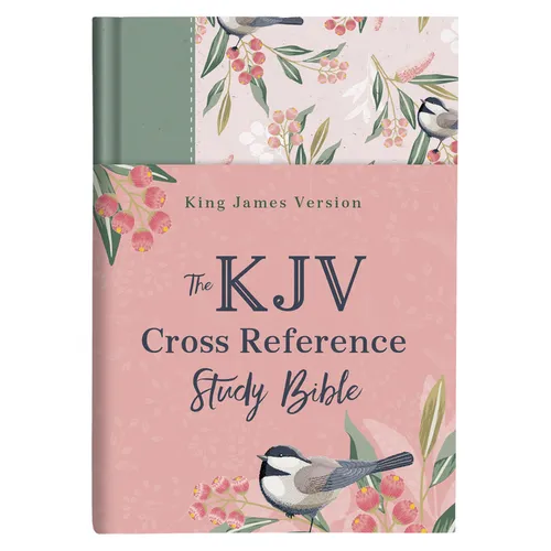 KJV Cross Reference Study Bible--Sage Songbird - Hardcover