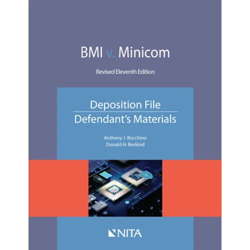 BMI v. Minicom, Deposition File, Defendant's Materials