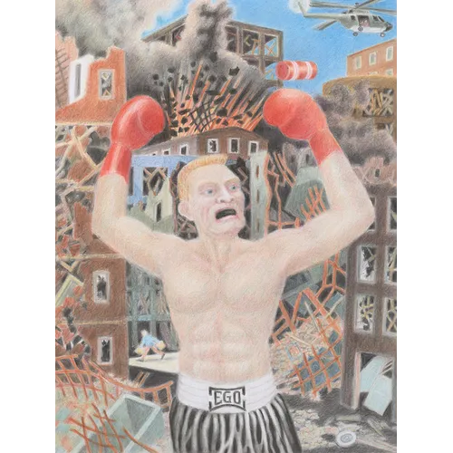 Emanuel Halpern: Paradoxer Schattenboxer - Hardcover