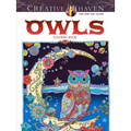 Creative Haven Owls Coloring Book - Paperback