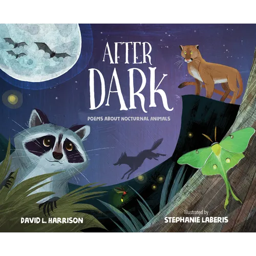 After Dark: Poems about Nocturnal Animals - Hardcover