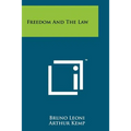 Freedom And The Law - Paperback
