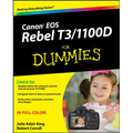 Canon EOS Rebel T3/1100d for Dummies - Paperback