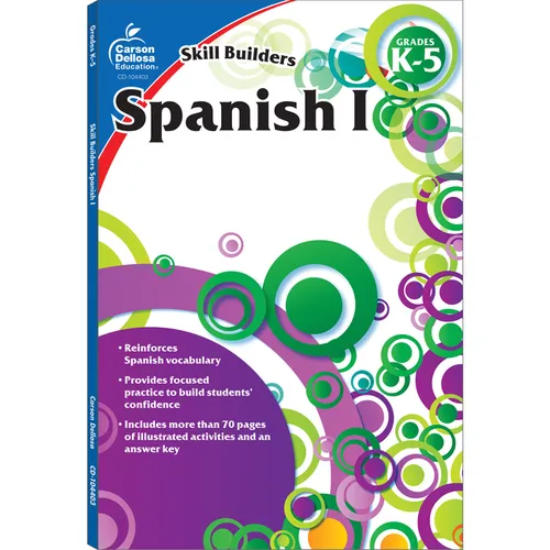 Spanish I, Grades K - 5 (Skill Builders), Grades K - 5 - Paperback