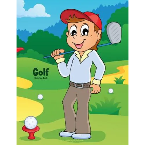 Golf Coloring Book 1 - Paperback