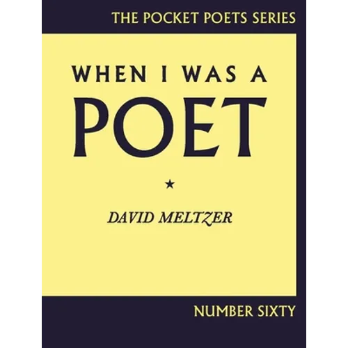 When I Was a Poet - Paperback