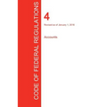 CFR 4, Accounts, January 01, 2016 (Volume 1 of 1)