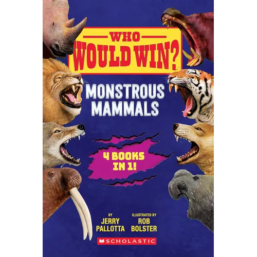 Who Would Win?: Monstrous Mammals - Hardcover