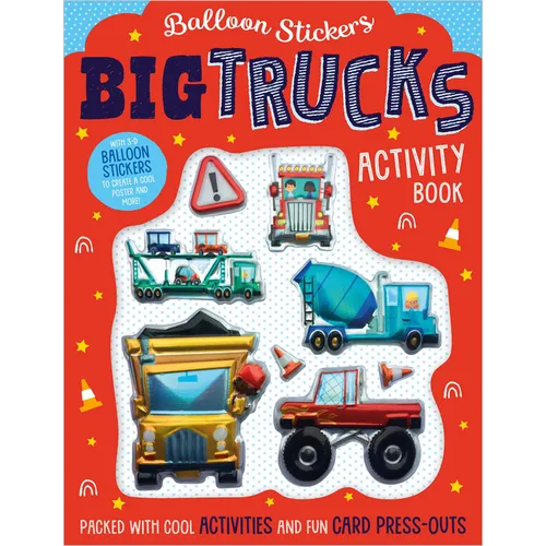 Big Trucks Activity Book - Paperback