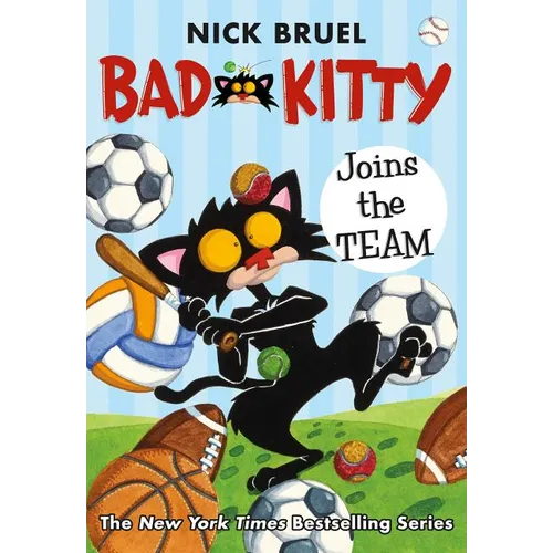 Bad Kitty Joins the Team (Classic Black-And-White Edition) - Hardcover