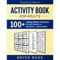 Activity Book for Adults: 100+ Large Print Puzzles - Paperback