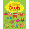 Coloring Book Of Owls Super Fun Activity Book - Paperback