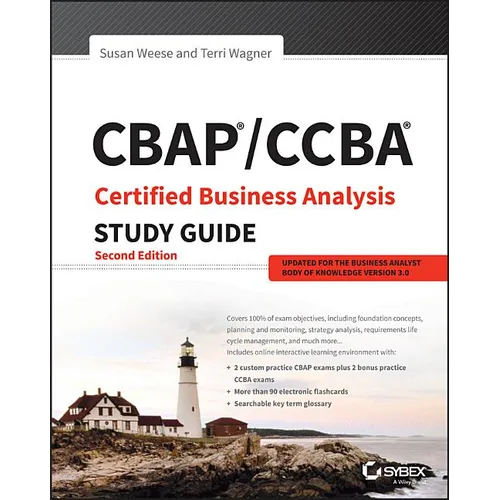 Cbap / Ccba Certified Business Analysis Study Guide - Paperback