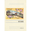 Vintage Lined Notebook Greetings from Athens - Paperback