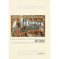 Vintage Lined Notebook Greetings from San Rafael, California - Paperback
