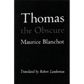 Thomas the Obscure - Paperback