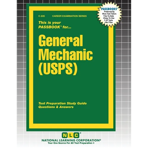 General Mechanic (USPS) - Paperback