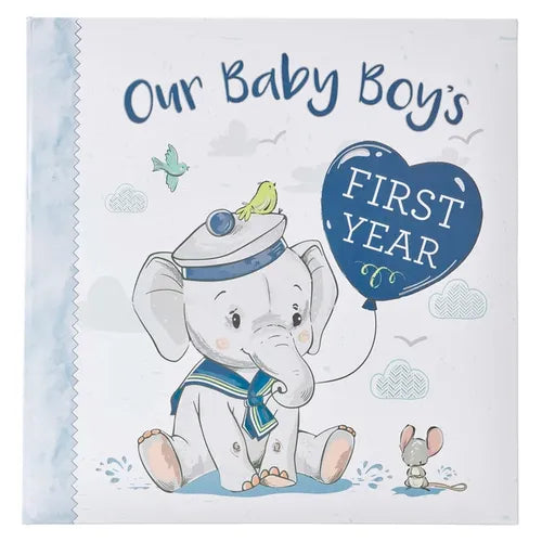 Our Baby Boy's First Year - Hardcover