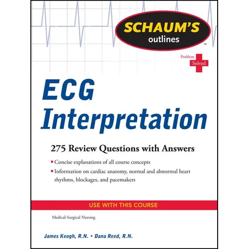 Schaum's Outline of ECG Interpretation - Paperback