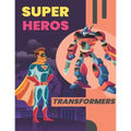 Super Heros & Transformers - Paperback