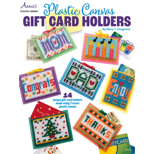 Plastic Canvas Gift Card Holders - Paperback