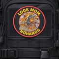 Look Mom - No Hands - 4" Embroidered Patch