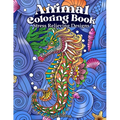 Animal Coloring Book: Stress Relieving Designs - Paperback