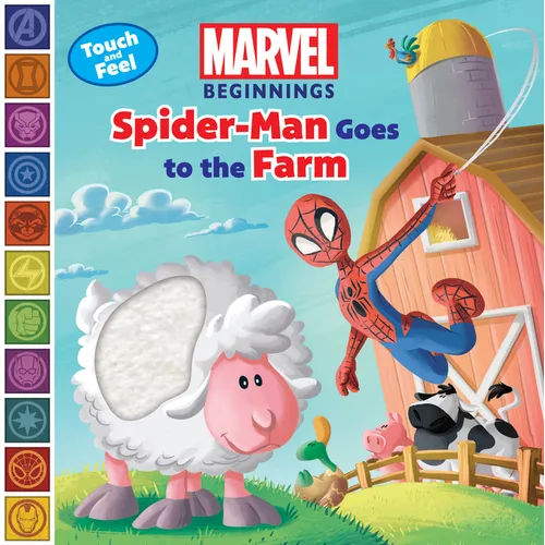 Marvel Beginnings: Spider Man Goes to the Farm - Board Book