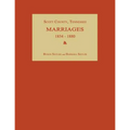 Scott County, Tennessee, Marriages 1854-1880