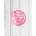 Actors Journal: Audition Notebook, Prompts & Blank Lined Notes To Write, Theater Performance Auditions, Gift, Diary Log Book - Paperback