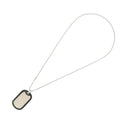 M-Tac Military Dog Tag with Rubber Silencer