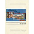 Vintage Lined Notebook Greetings from New London