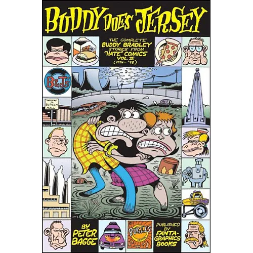 Buddy Does Jersey: The Complete Buddy Bradley Stories from Hate Comics (1994-1998) - Paperback