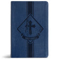 KJV Kids Bible, Thinline Edition, Navy Leathertouch - Imitation Leather