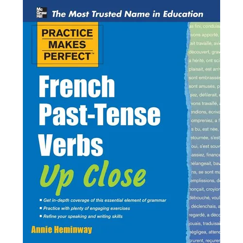 French Past-Tense Verbs Up Close - Paperback