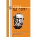 Lysias: Five Speeches: 1, 12, 19, 22, 30 - Paperback