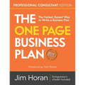 The One Page Business Plan Professional Consultant Edition - Paperback