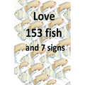 Love 153 fish and 7 signs - Paperback